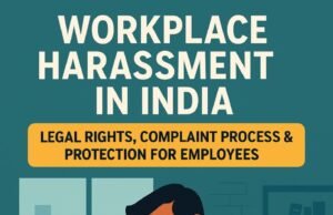 Workplace Harassment in India: Legal Rights, Complaint Process & Protection for Employees