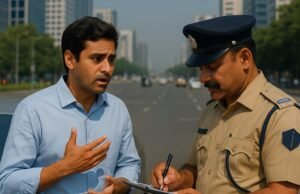 How to Protect Yourself if a Police Officer Wrongfully Issues a Traffic Challan (As per BNS 2023)