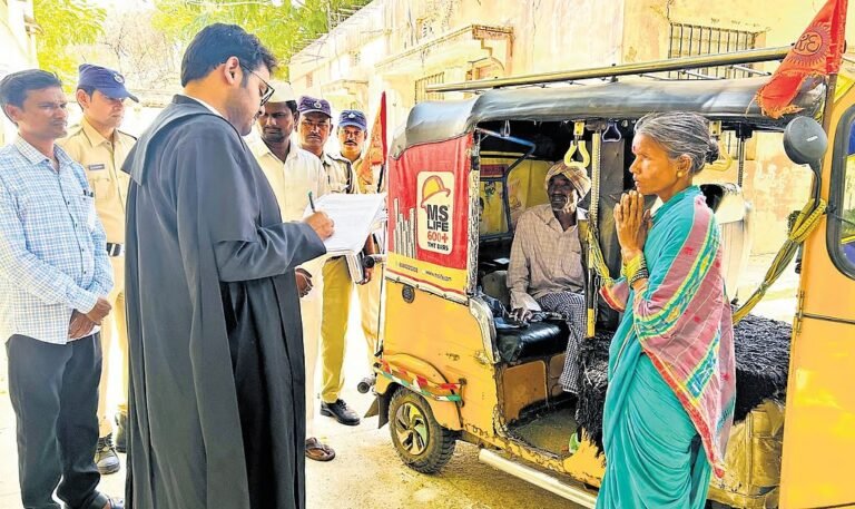 Telangana Magistrate Delivers Justice on the Street for Elderly Couple Unable to Enter Courtroom